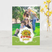 Ongelofelijk Godkindbloemen en bijen Kaart (Gele Bloem)