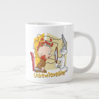 "Ongelofelijk" Kapperszaak BUGS BUNNY™ & Elmer Fud Grote Koffiekop