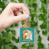 "Ongelofelijk" Kapsalon BUGS BUNNY™ & Elmer Fudd Sleutelhanger (Hand)