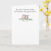 Ongelofelijk Lazy Pig van Sandra Boynton Kaart (Gele Bloem)