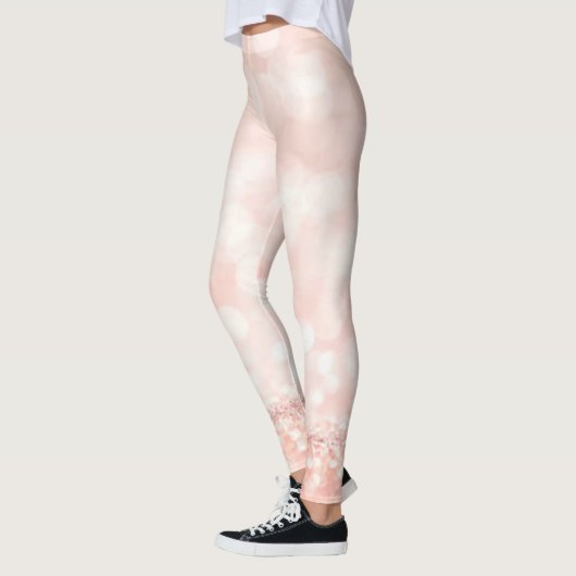 Ongelofelijk, lichtroze leggings (Links)