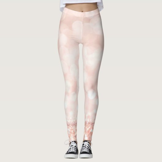 Ongelofelijk, lichtroze leggings (Voorkant)