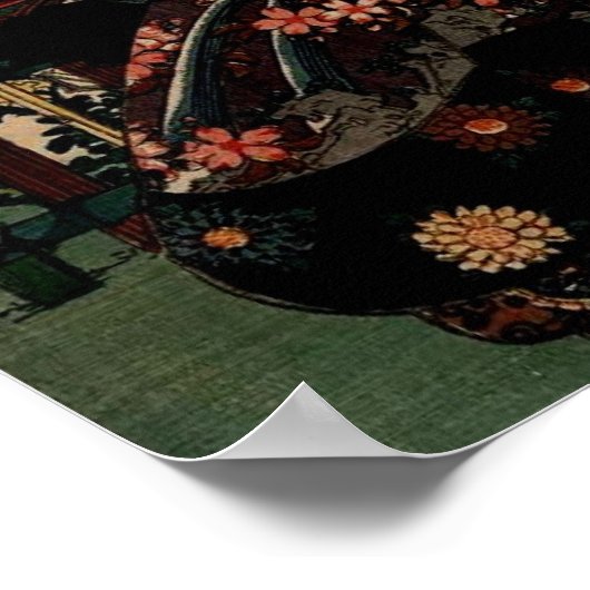 Ongelofelijk mooi Japans  KunstPoster Poster (Hoek)