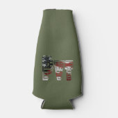 Ongelofelijk patriottisch militair uniek flesjeskoeler (Voorkant)