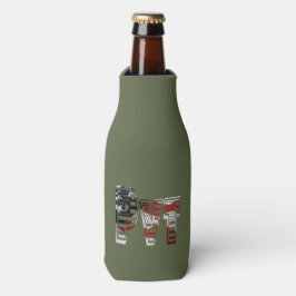 Ongelofelijk patriottisch militair uniek flesjeskoeler