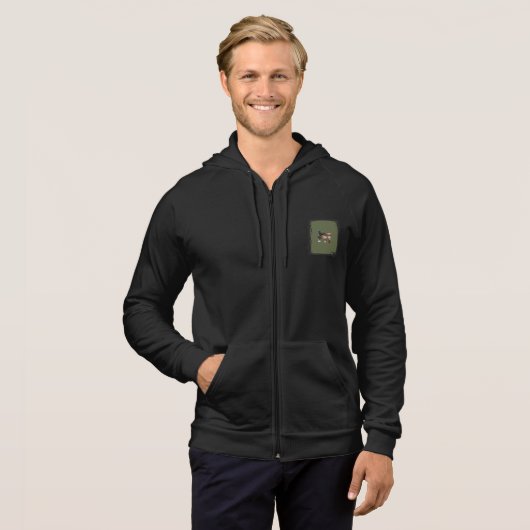 Ongelofelijk patriottisch militair uniek t-shirt (Voorkant volledig)