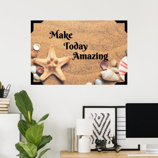 "Ongelofelijk" Positief Poster voor wandkunst (Thuiskantoor)