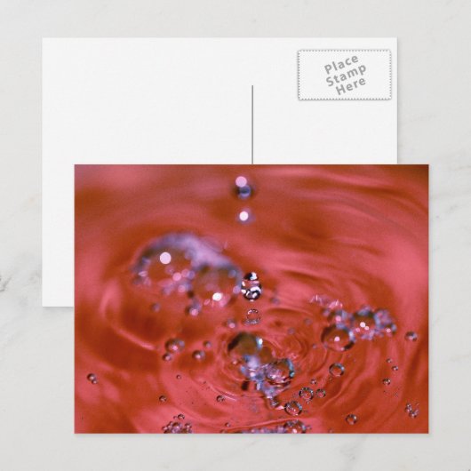 Ongelofelijk water briefkaart (Voorkant / Achterkant)