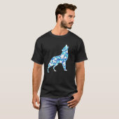 Ongelofelijke Abstracte Wolf T-shirt (Voorkant volledig)