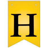 Ongelofelijke Abstracte zwarte gouddag Vlaggetjes (Tweede vlag)