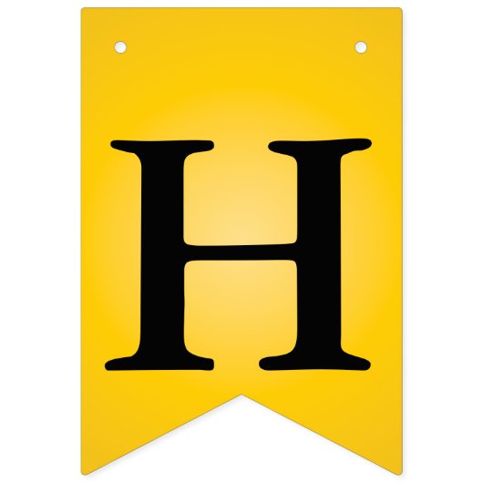 Ongelofelijke Abstracte zwarte gouddag Vlaggetjes (Tweede vlag)