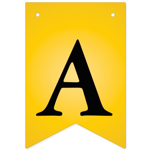 Ongelofelijke Abstracte zwarte gouddag Vlaggetjes (Derde vlag)