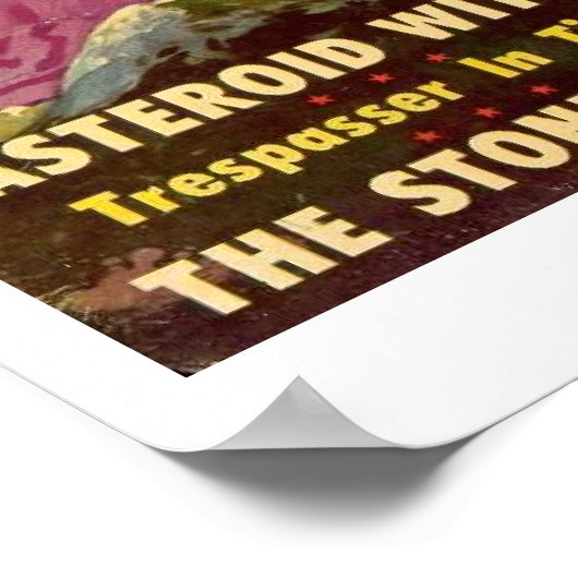 Ongelofelijke Asteroïde Witch Poster (Hoek)