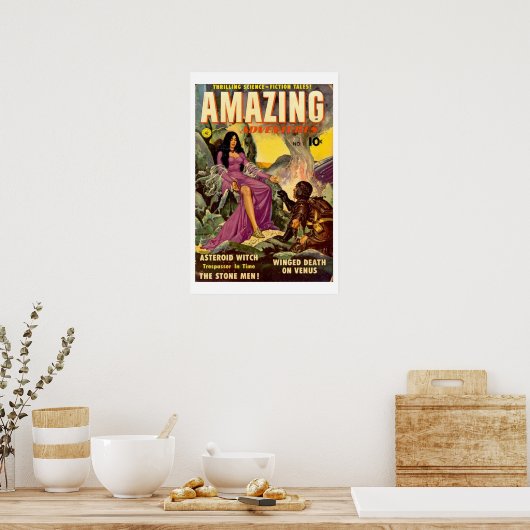 Ongelofelijke Asteroïde Witch Poster (Keuken)