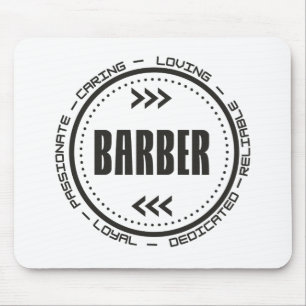 Ongelofelijke barber-functietabel muismat