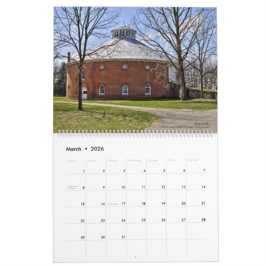 Ongelofelijke barrières - VS in foto's Grote wandk Kalender (Mar 2026)