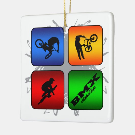 Ongelofelijke BMX-stedelijke stijl Keramisch Ornament (Links)