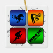 Ongelofelijke BMX-stedelijke stijl Keramisch Ornament (Voorkant)