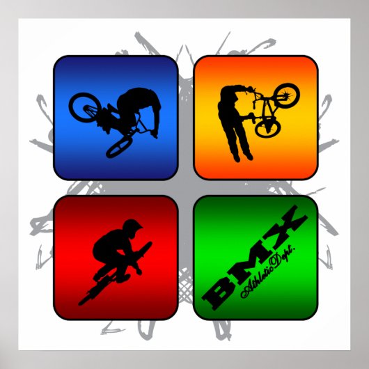 Ongelofelijke BMX-stedelijke stijl Poster (Voorkant)