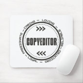 Ongelofelijke Copyeditor Muismat (Met muis)