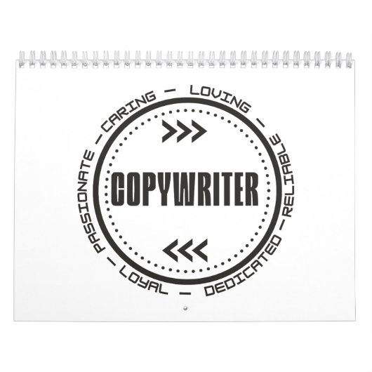 Ongelofelijke Copywriter Kalender (Hoes)