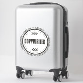 Ongelofelijke Copywriter Sticker (Koffer)