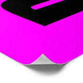 Ongelofelijke dans grafische poster (Hoek)