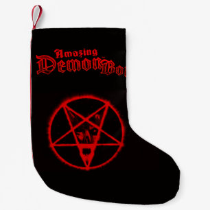 Ongelofelijke Demon Boy Soul Black Kleine Kerstsok
