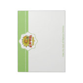 Ongelofelijke Dochtersoonbloemen en bijen Notitieblok (Linkerzijde)