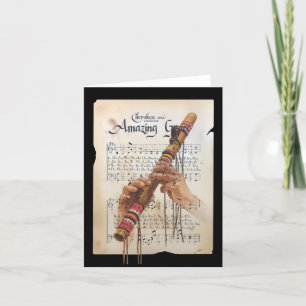 Ongelofelijke eer in de Cherokee-taal Bedankkaart