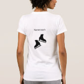 Ongelofelijke figuurskatingcoach T-Shirt - Moeilij (Achterkant)