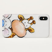 Ongelofelijke Giraffe- en geluidsmuis Case-Mate iPhone Case (Achterkant (horizontaal))