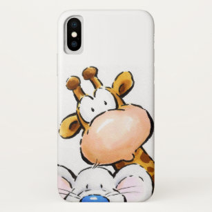 Ongelofelijke Giraffe- en geluidsmuis Case-Mate iPhone Case