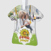 Ongelofelijke goddochter Zonnebloemen en bijen Ornament (voorkant)