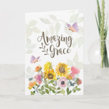 Ongelofelijke Grace Flowers en Butterflies Scripti