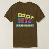 Ongelofelijke Joes Crab Shack Design Classic TShir T-shirt (Design voorkant)