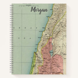 Ongelofelijke  kaart van Israël Notitieboek