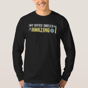 Ongelofelijke Kantoor Smell Carpenter voor houtwer T-shirt