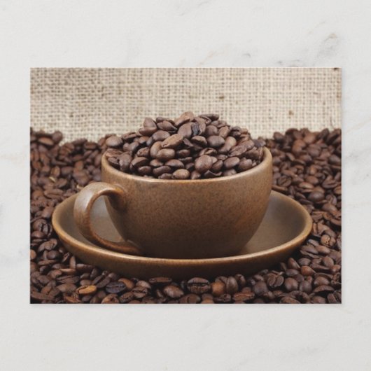 Ongelofelijke koffie briefkaart (Voorkant)