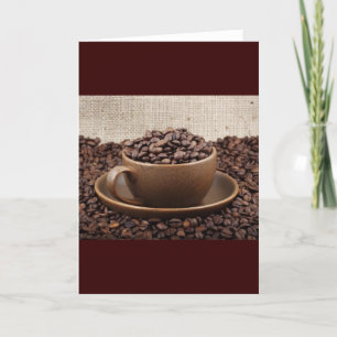 Ongelofelijke koffie kaart