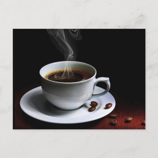 Ongelofelijke koffiefoto-1 briefkaart (Voorkant)