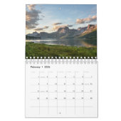 Ongelofelijke Landschappen met twee pagina's, klei Kalender (Feb 2026)
