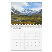 Ongelofelijke Landschappen met twee pagina's, klei Kalender (Jan 2026)