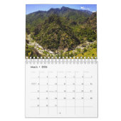 Ongelofelijke Landschappen met twee pagina's, klei Kalender (Mar 2026)