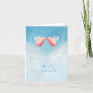 Ongelofelijke liefde kaart