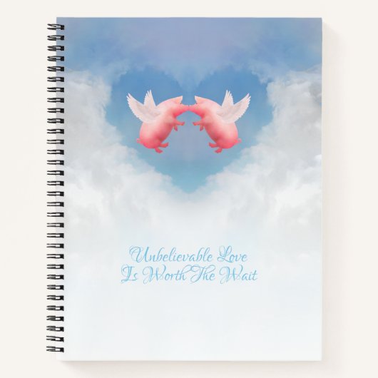 Ongelofelijke liefde notitieboek (Voorkant)