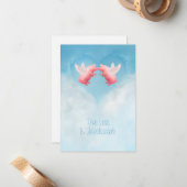 Ongelofelijke liefde notitiekaartje (Voorkant / Achterkant in situ)