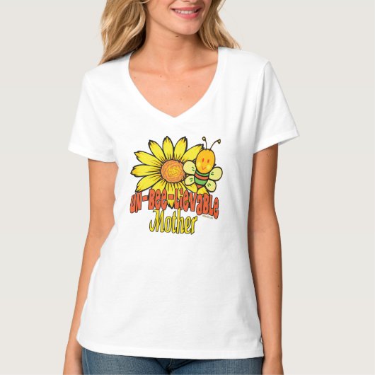 Ongelofelijke moeder t-shirt (Voorkant)