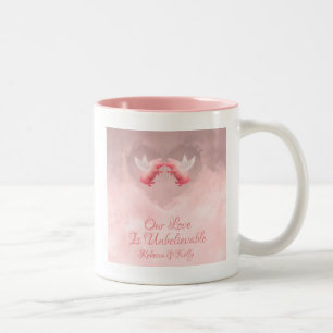 Ongelofelijke Mok met tweetone koffie