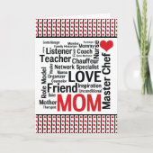 Ongelofelijke multitasking mam - Moederdag Kaart (Voorkant)